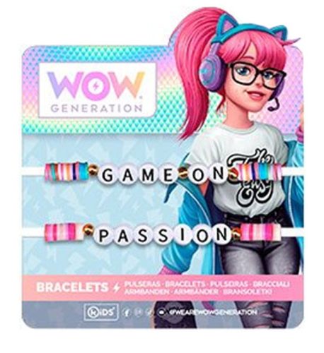 WOW Generation Game On, Passion Armband Set 2 Stück