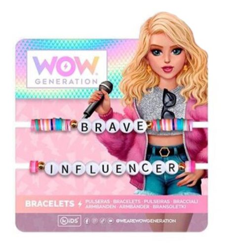 WOW Generation Brave, Influencer Armband-Set, 2 Stück