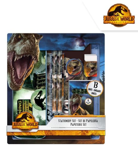 Jurassic World Schreibwaren Set (13 Teile)