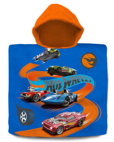 Hot Wheels Highway Strandtuch, Poncho 60x120 cm