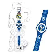 Real Madrid Emblem Blue digitale Uhr