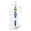 Real Madrid Emblem Blue digitale Uhr