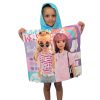 Barbie Together Strandtuch, Poncho 60x120 cm