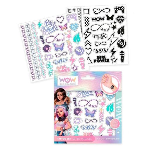 WOW Generation Tattoo 2 Blätter