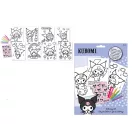 Hello Kitty Kuromi Malset mit Aufklebern