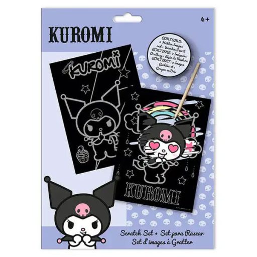 Hello Kitty Kuromi Scratch-Gravierset