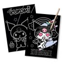 Hello Kitty Kuromi Scratch-Gravierset