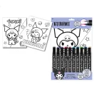 Hello Kitty Kuromi Malbuch nach Zahlen