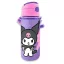 Hello Kitty Kuromi Aluminium-Trinkflasche mit Strohhalm und Karabiner 600 ml