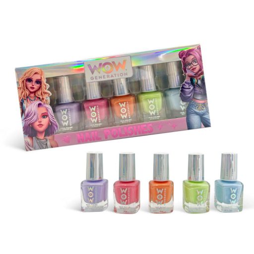 WOW Generation Summer farbenfrohes Nagellack-Set 5-teilig