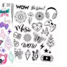 WOW Generation Fashion Tattoo 2 Blätter