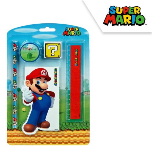 Super Mario Frenzy Schreibwaren-Set (5-teilig)