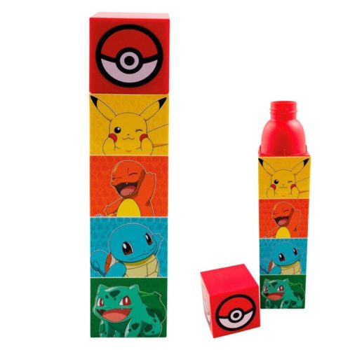 Pokémon Kunststoff-Trinkflasche, Sportflasche 650 ml