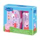 Peppa Wutz Jump Rope Sandwich-Box + Aluminiumflasche Set
