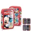 Disney Mickey  gefülltes Federmäppchen mit 2 Etagen