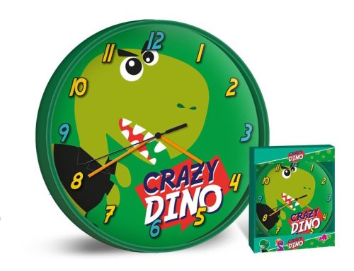 Dinosaurier Grüne Wanduhr 25 cm