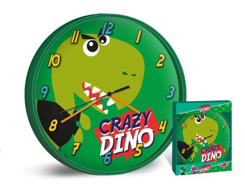 Dinosaurier Green Wanduhr 25 cm