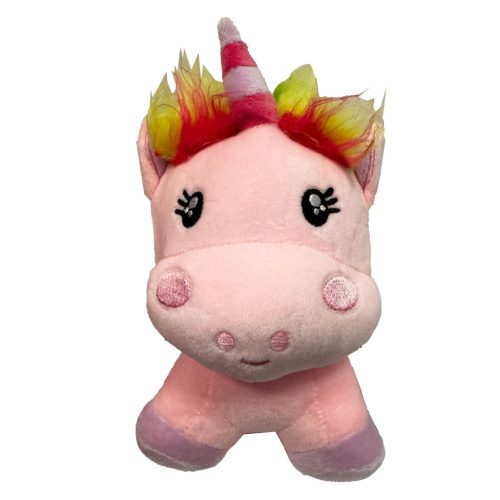 Einhorn Pink Plüschfigur 16 cm