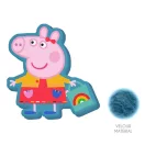 Peppa Wutz Shopping Dekokissen 35 cm Samt