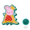 Peppa Wutz Queen Dekokissen 35 cm Velours