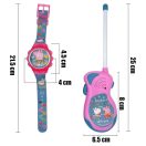 Peppa Wutz Perfect Day Walkie Talkie + Digitaluhr Set