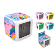 Peppa Wutz Regenbogen Digitaler Wecker