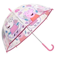   Peppa Wutz Jump Rope Kinder transparenter Regenschirm Ø70 cm