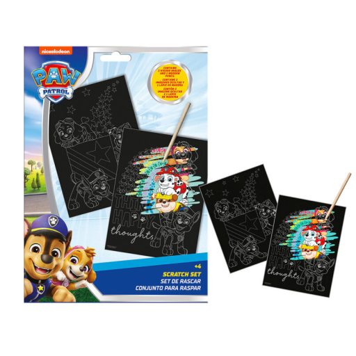 Paw Patrol Happy Thoughts Kratzen Kunstset