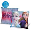 Disney Eiskönigin LED leuchtendes Kissen, Zierkissen 40x40 cm