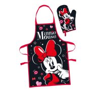 Disney Minnie  Smooch  Damen-Schürze 2-teiliges Set