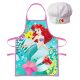 Disney Prinzessin Curious  Ariel Kinder Schürze 2-teiliges Set