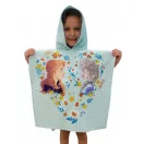 Disney Eiskönigin Flower Strandtuch Poncho 60x120 cm