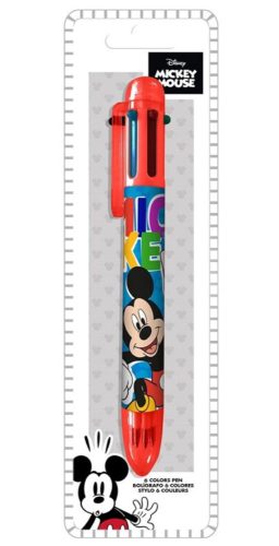 Disney Mickey Play Kugelschreiber mit 6 unterschiedlichen Farben