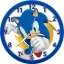 Sonic the Hedgehog Wanduhr 25 cm