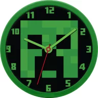 Minecraft Green Wanduhr 25 cm