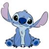 Disney Lilo und Stitch Cute XL Wanduhr 50 cm