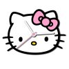 Hello Kitty Bow XL Wanduhr 50 cm