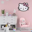 Hello Kitty Bow XL Wanduhr 50 cm