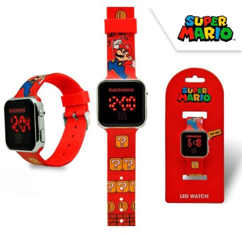 Super Mario Surprise digitale LED-Armbanduhr