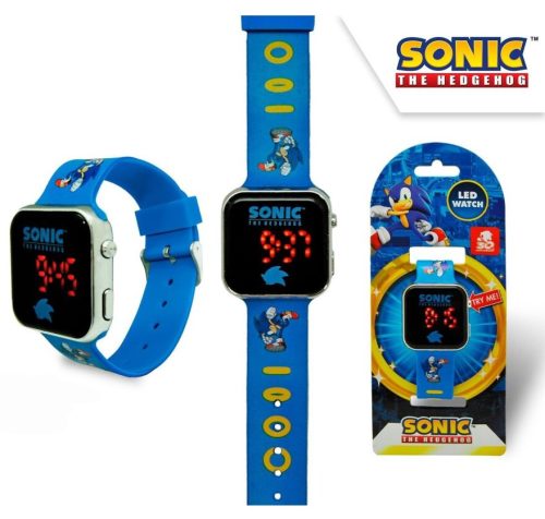 Sonic the Hedgehog Coin Chase digitale LED-Armbanduhr