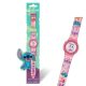 Disney Lilo und Stitch Pink Angel Digitale Armbanduhr