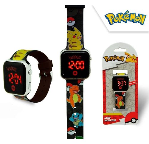 Pokémon Elements Digitales LED-Armbanduhr