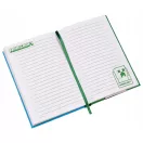 Minecraft Fight A/5 liniertes Notizbuch mit eingebauter Uhr