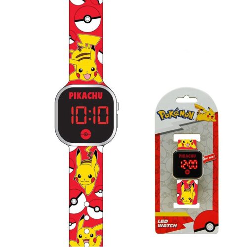 Pokémon Pokeball Digitales LED-Armbanduhr