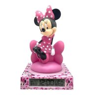 Disney Minnie  Chic 3D Nachtlampe und Wecker