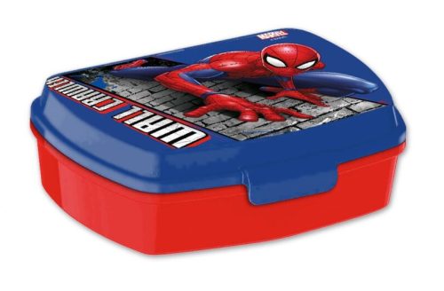 Spiderman Wall funny Brotdose aus Kunststoff