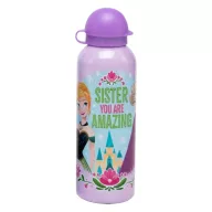   Disney Eiskönigin Amazing Sister Aluminiumflasche mit Trinkverschluss 500 ml