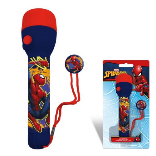 Spiderman Web-Slinger Batteriebetriebene Taschenlampe 21 cm