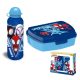 Spiderman Blue Web Sandwichbox + Aluminiumbottle-Set