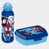 Spiderman Blue Web Sandwichbox + Aluminiumbottle-Set